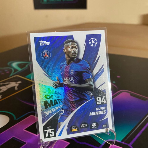 Nuno Mendes PSG card like new