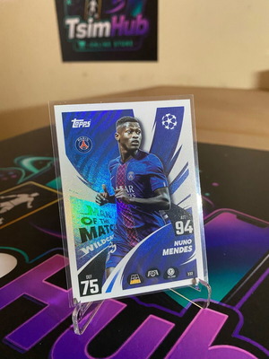Nuno Mendes PSG card like new