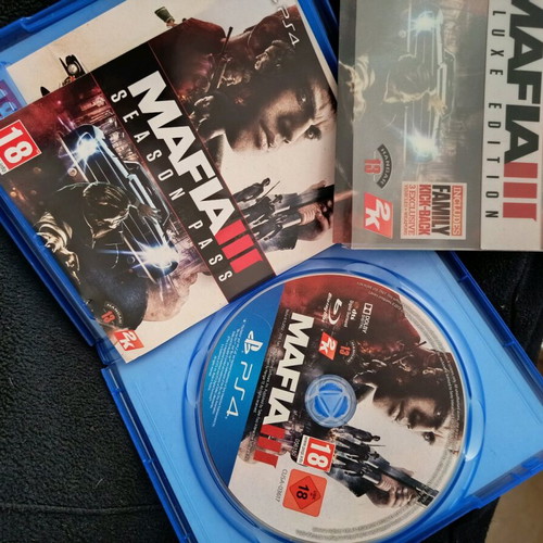 Mafia III Deluxe Edition PS4 like new
