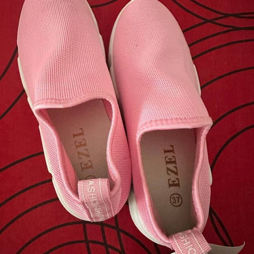 EZEL slip on women's pink sneakers shoes new EUR 37