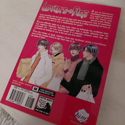 Lovers Flat yaoi manga used in excellent condition