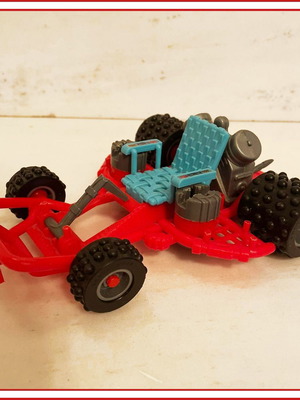 Ghostbusters buggy vintage συλλεκτικό παιχνίδι 1989 Kenner Columbia Pictures μεταχειρισμένο