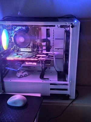 Gaming PC Ryzen 5 5500 με RX 5700XT Nitro+ σαν καινούργιο