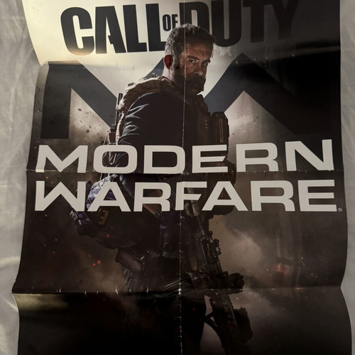 Call of Duty Modern Warfare poster, new