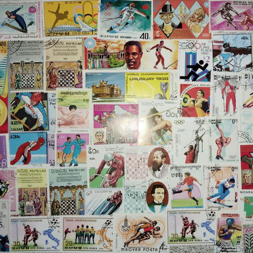 Thematic Sports Stamps Collection