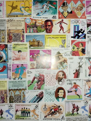 Thematic Sports Stamps Collection