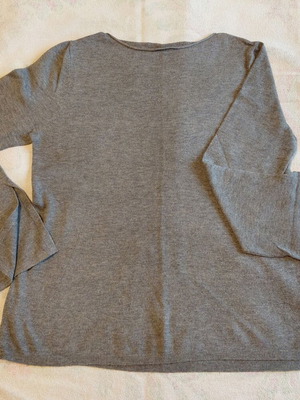 Soft knitted grey top like new