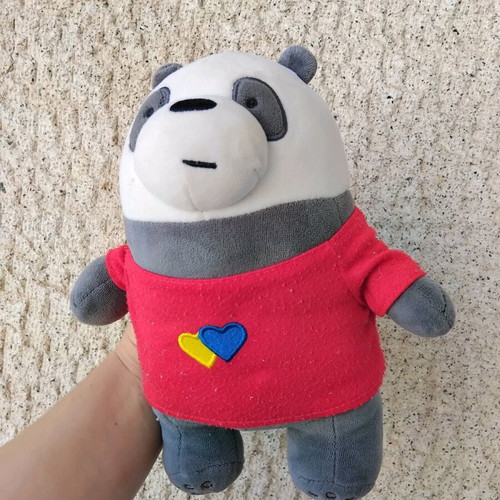 Λούτρινο Miniso We Bare Bears Panda σαν καινούριο, 29 εκατοστά