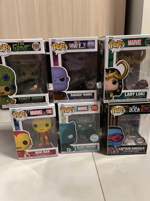 Marvel Funko Pop! new, pack of 15 pieces