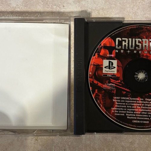 Crusader No Remorse PlayStation 1 used English version