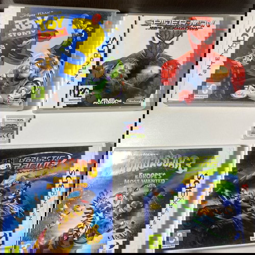 Пакет с употребявани детски игри за Nintendo DS и 3DS