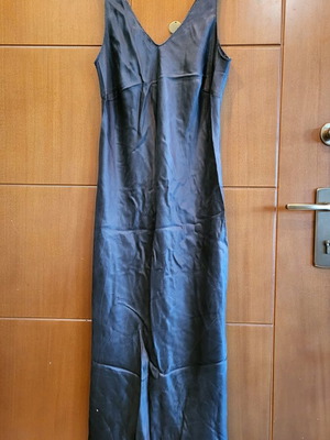 ZARA Μεταξωτό Φόρεμα Σαν Καινούργιο, Γκρι-Χακί