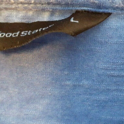 Cedar Wood State T-shirt used, blue, size Large
