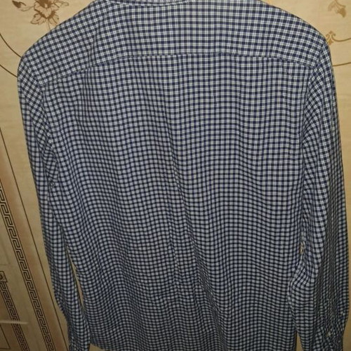 Benetton checked shirt like new