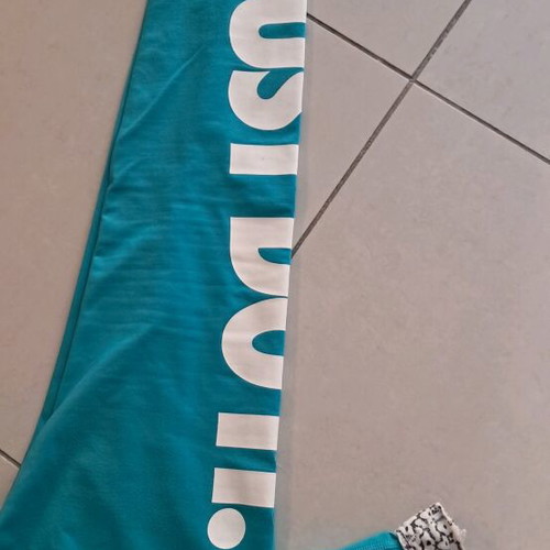 Nike sports leggings turquoise like new size M