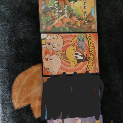 Children's classic movies DVD like new, set of 4, animated