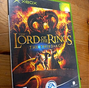 Xbox the lord of the rings the third age pal