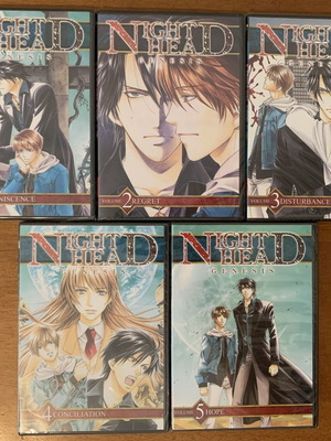Nighthead Genesis Full Series DVD new sealed