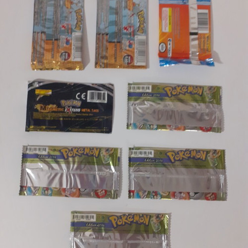Pokemon sealed sticker packs new