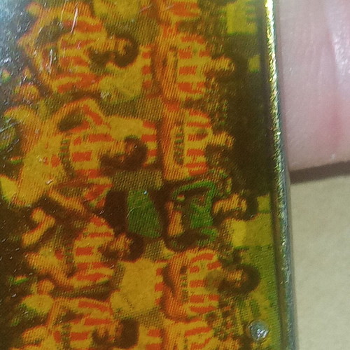 Vintage Olympiakos keychain used, 80s legend