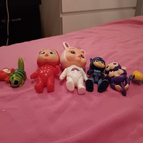 Various toys used