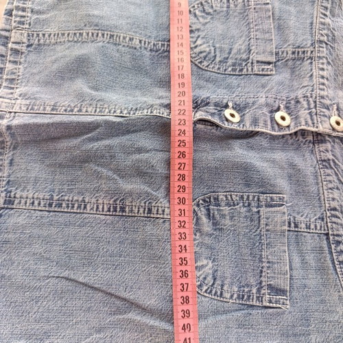 Mini denim skirt medium size like new, 90s Y2K style, blue cotton