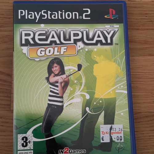 Realplay Golf PlayStation 2 used, complete with manual