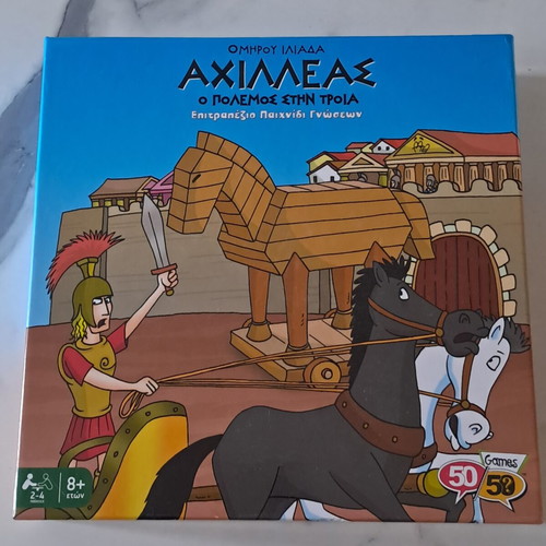 Achilles The Trojan War Board Game by Homer Iliad like new