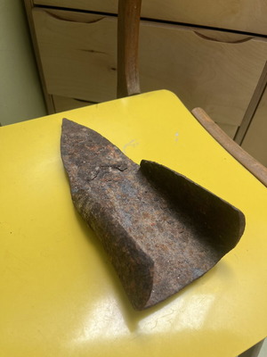 Iron yoke - plow, about 20 cm