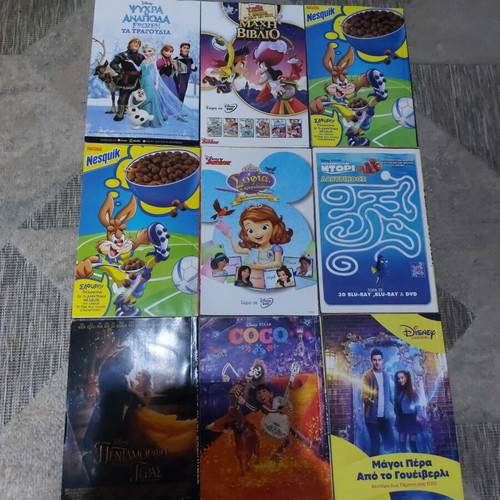 Donald comics used, set of 9 issues