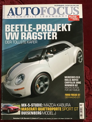 Autofocus magazine used