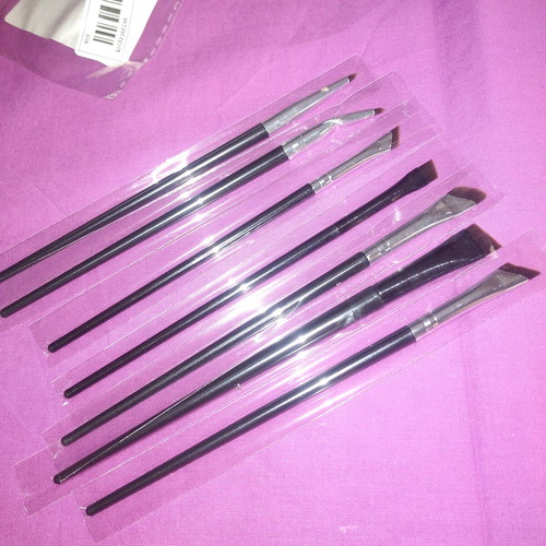 Makeup brushes for cut crease new, set of 7 pieces