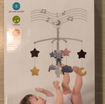 Musical rocking cradle