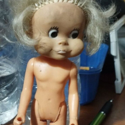 Lyra Lily doll from Sport Billy 1980 used, vintage, naked