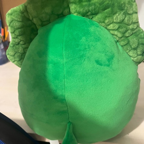 Baby plush triceratops dinosaur bear like new, 30 cm