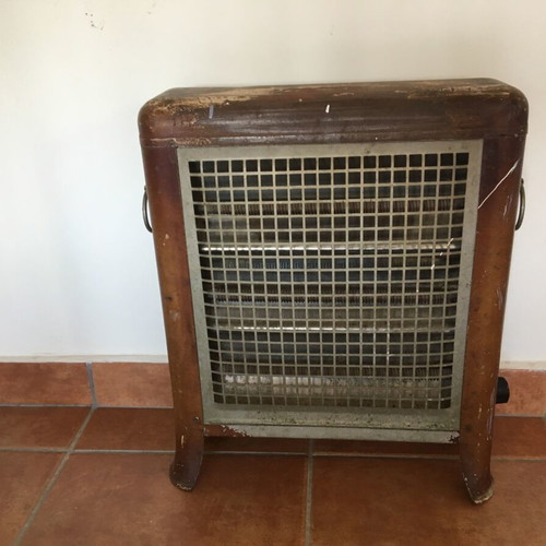 Vintage electric stove used, circa 1955, collectible