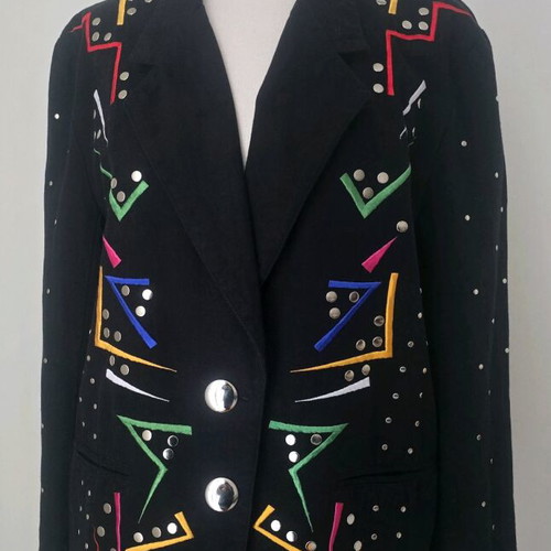 Vintage Audacity blazer used, multicolor, size Large
