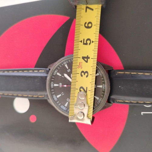Sport unisex wristwatch 40mm black dial used