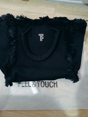 Τσάντα χειρός Feel &Touch καινούργια, μαύρη Guy Laroche