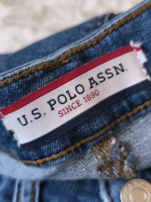 U.S. Polo Assn. women's denim jeans size 28 skinny fit stone wash like new