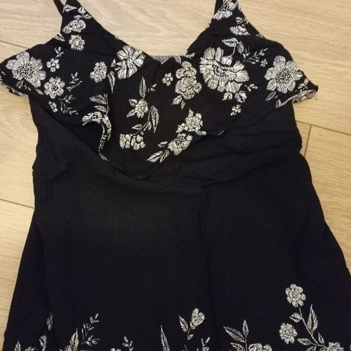 Dress C&A black and white size 34-36 like new