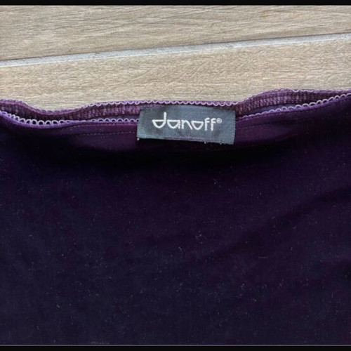 Danoff velvet pencil skirt, vintage, purple, size M-L