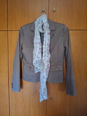 Paranoia brown spring jacket like new, size L