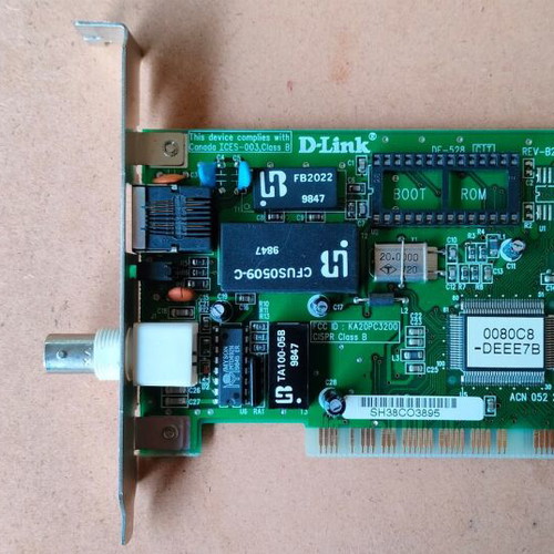 Network and modem cards used, pack of 13, vintage PC expansion