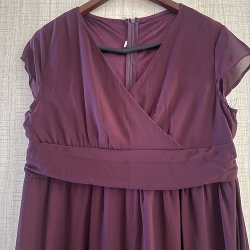 Evening dress Bordeaux mauve size XL like new