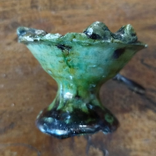 Old Moroccan ceramic Tamegroute style