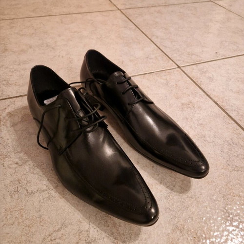Black scarpe shoes new, size 42