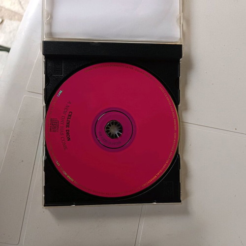Celine Dion CD used with small crack on case