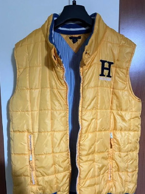 Безръкавно яке Tommy Hilfiger размер XL жълто като ново
