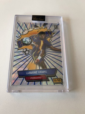 Lamine Yamal Barcelona RC 5/10 Wild Card used